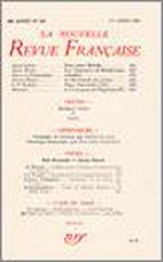 Télécharger le livre :  La Nouvelle Revue Française N' 319 (Avril 1940)