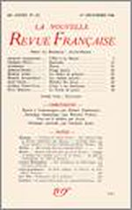 Télécharger le livre :  La Nouvelle Revue Française N' 322 (Décembre 1940)