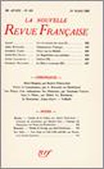 Télécharger le livre :  La Nouvelle Revue Française N' 325 (Mars 1941)
