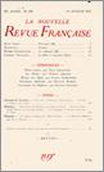 Télécharger le livre :  La Nouvelle Revue Française N' 329 (Juillet 1941)