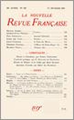 Téléchargez le livre :  La Nouvelle Revue Française N' 336 (Février 1942)