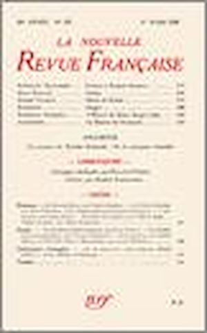 Téléchargez le livre :  La Nouvelle Revue Française N' 337 (Mars 1942)