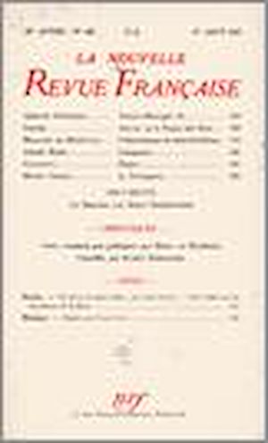 Téléchargez le livre :  La Nouvelle Revue Française N' 342 (Aout 1942)