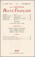 Télécharger le livre :  La Nouvelle Revue Française N' 345 (Novembre 1942)