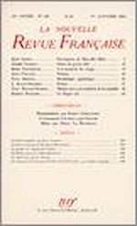 Télécharger le livre :  La Nouvelle Revue Française N' 347 (Janvier 1943)