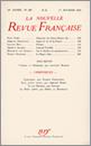 Téléchargez le livre :  La Nouvelle Revue Française N' 348 (Février 1943)