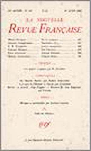 Téléchargez le livre :  La Nouvelle Revue Française N' 352 (Juin 1943)