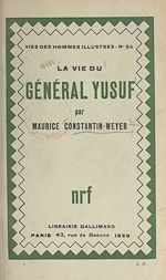 Download this eBook La vie du général Yusuf