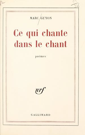 Download the eBook: Ce qui chante dans le chant