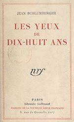 Download this eBook Les yeux de dix-huit ans
