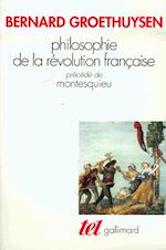 Télécharger le livre :  Philosophie de la Révolution française / Montesquieu