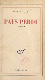Download this eBook Pays perdu