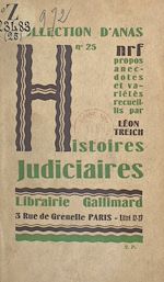 Download this eBook Histoires judiciaires