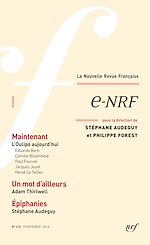 Télécharger le livre :  La Nouvelle Revue Française (n° 610) - e-NRF (Novembre 2014)
