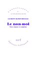 Télécharger le livre :  Le non-moi. Entre stupeur et symptôme