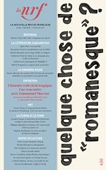 Télécharger le livre :  La Nouvelle Revue Française N° 630 (mai 2018)