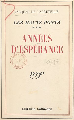 Téléchargez le livre :  Les hauts ponts (3)