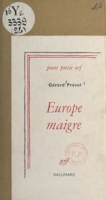 Download this eBook Europe maigre
