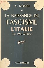 Download this eBook La naissance du fascisme