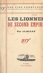 Download this eBook Les lionnes du Second Empire