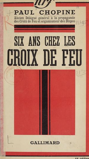 Download the eBook: Six ans chez les Croix de Feu