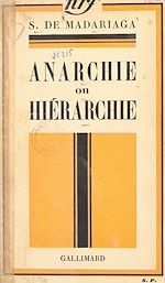 Download this eBook Anarchie ou hiérarchie