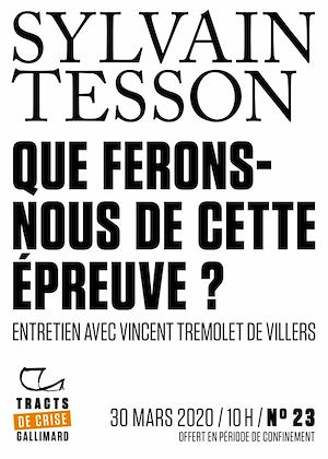 Téléchargez le livre :  Tracts de Crise (N°23) - Que ferons-nous de cette épreuve ?