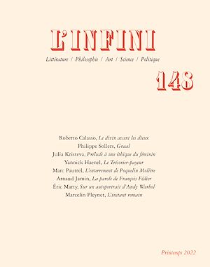 Téléchargez le livre :  L'Infini N° 148