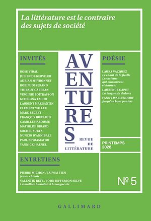 Téléchargez le livre :  Revue Aventures N°5 (Printemps 2026)