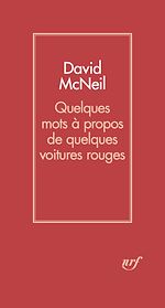 Télécharger le livre :  Quelques mots à propos de quelques voitures rouges