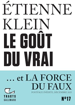 Téléchargez le livre :  Tracts (N°17) - Le goût du vrai