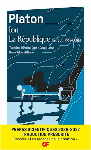 Téléchargez le livre :  Ion - La République - Prépas scientifiques 2026-2027 - Édition prescrite
