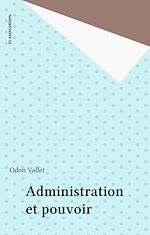 Download this eBook Administration et pouvoir