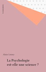 Télécharger le livre :  La Psychologie est-elle une science ?