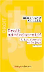 Télécharger le livre :  Droit administratif (Tome 1) - Les sources et le juge