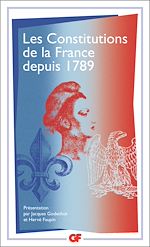 Télécharger le livre :  Les Constitutions de la France depuis 1789