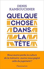 Télécharger le livre :  Quelque chose dans la tête