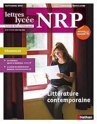Télécharger le livre : NRP Lycée - Littérature contemporaine - Septembre 2012 (Format PDF)