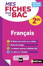 Télécharger le livre :  EPUB-Mes fiches pour le BAC - Français 2de