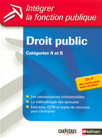 Télécharger le livre :  Droit public - Catégories A et B Format : ePub 3 FL Intégrer la fonction publique Livre