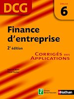 Download this eBook Finance d'entreprise  - épreuve 6  - DCG corrigésFormat : ePub 2 DCG