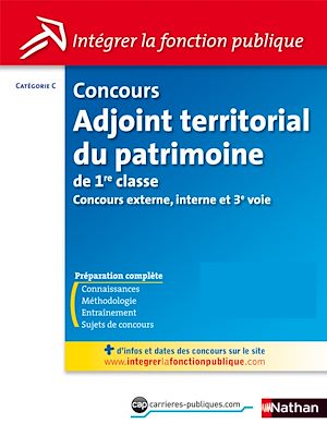 Téléchargez le livre :  Concours Adjoint territorial du patrimoine de 1ère classe - Cat. C : ePub 3 FL- IFP