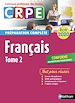 Télécharger le livre :  Français - Tome 2 - Ecrit 2020 - Préparation complète - CRPE