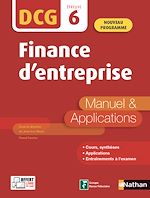 Télécharger le livre :  Finance d'entreprise - DCG Epreuve 6 - Manuel et applications (Epub 3 RF) - 2020