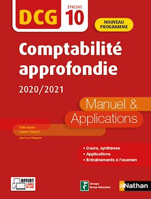 Download the eBook: Comptabilité approfondie 2020/2021 - DCG Epreuve 10 - Manuel et applications (Epub 3RF) - 2020