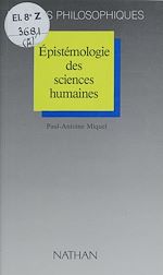 Download this eBook Épistémologie des sciences humaines