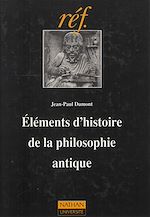 Télécharger le livre :  Éléments d'histoire de la philosophie antique