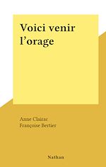 Download this eBook Voici venir l'orage