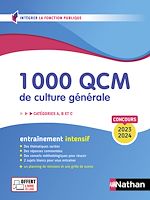 Télécharger le livre :  1 000 QCM de culture générale 2023/2024 - EPUB