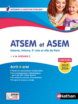 Téléchargez le livre :  Concours ATSEM et ASEM 2024 - Préparation complète - EPUB